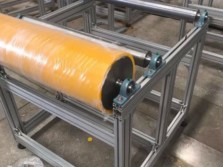 熔噴布支架定制用5050規(guī)格鋁型材/4080型號(hào)鋁型材更省錢省事省時(shí)間！