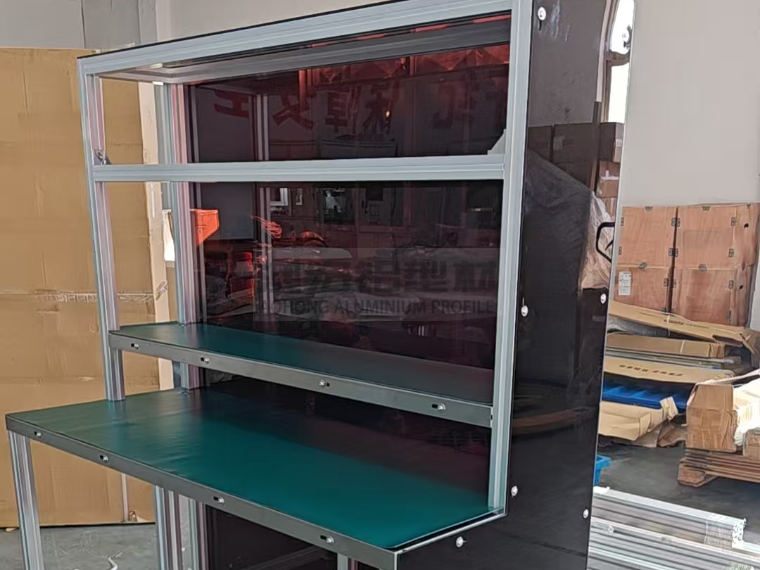 4040RA鋁型材打造多功能操作臺(tái)，賦能機(jī)械設(shè)備制造高效升級(jí)