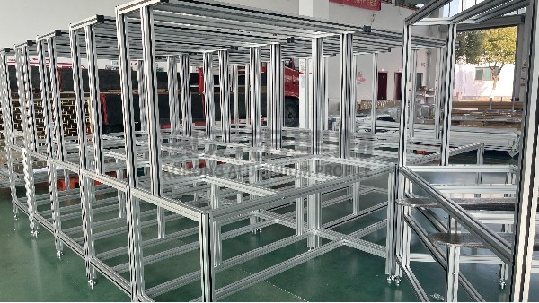 快速鋁型材機(jī)架設(shè)計