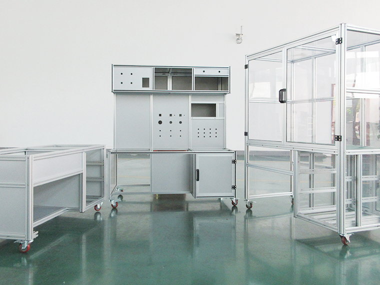 工業(yè)生產(chǎn)鋁型材架子安裝如何提升精度？-澳宏工業(yè)鋁型材